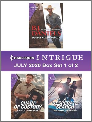 cover image of Harlequin Intrigue July 2020--Box Set 1 of 2